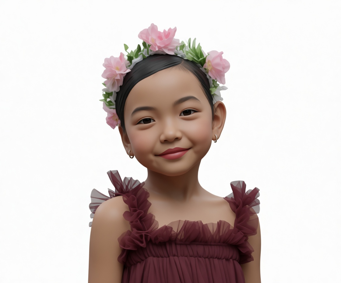 Young Girl Bust free 3D printable STL