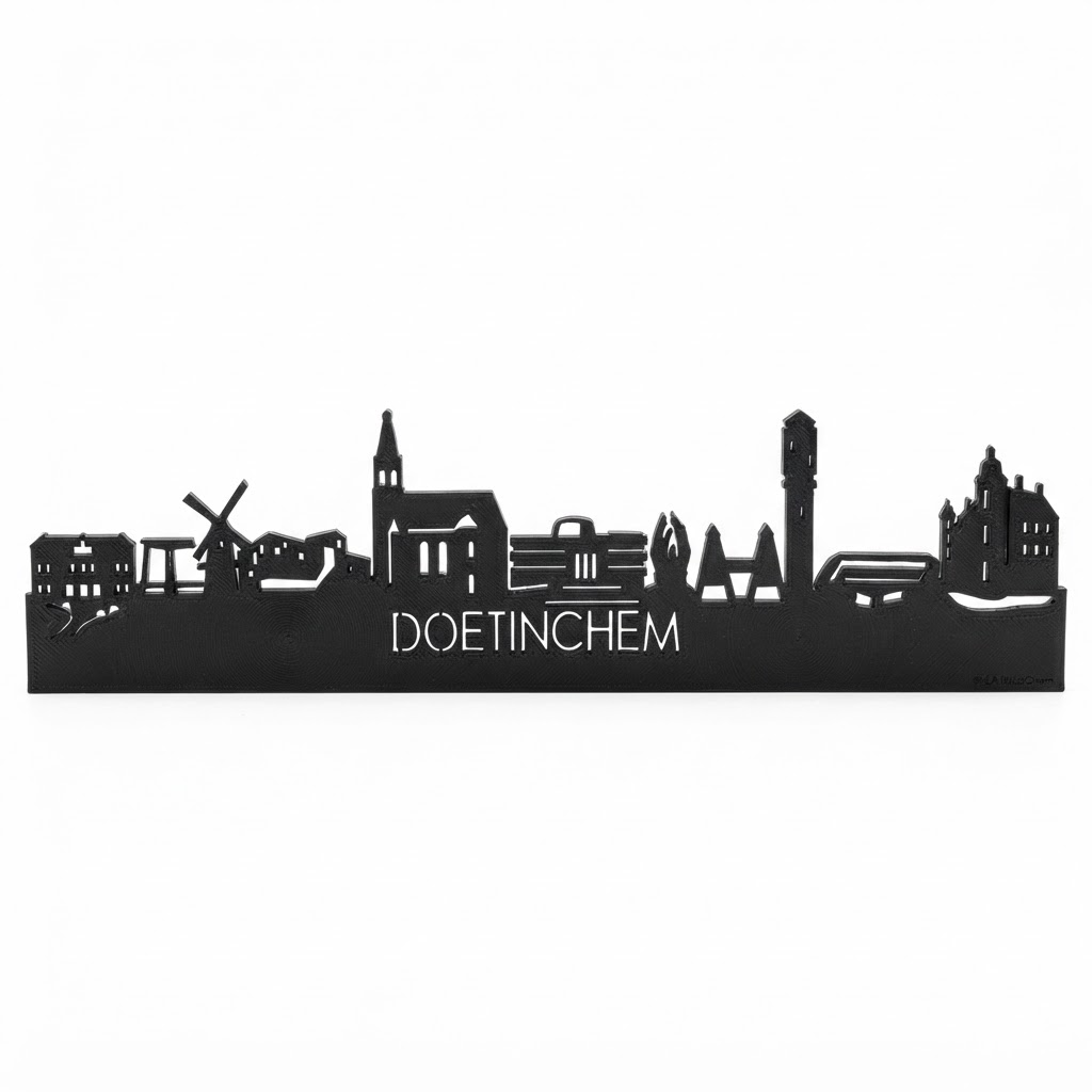 Doetinchem Skyline Sculpture free 3D printable STL