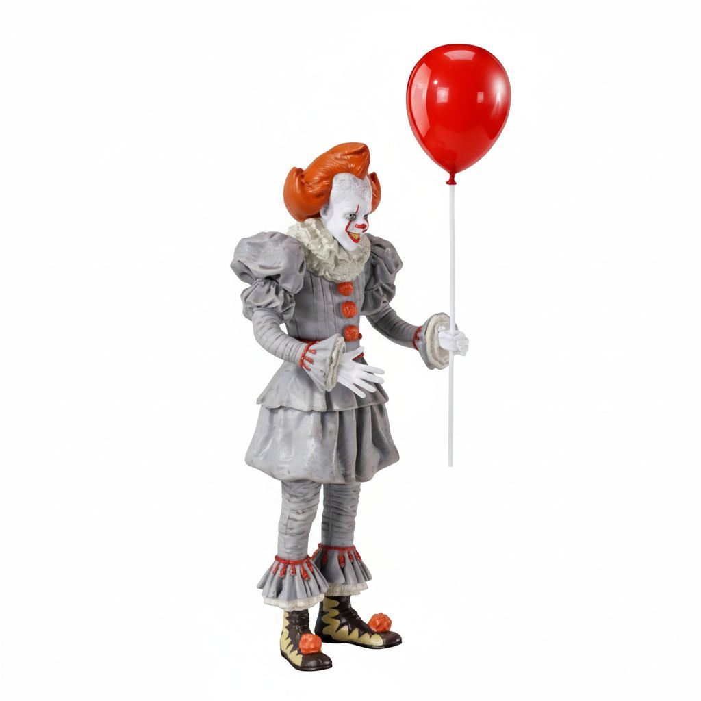 Pennywise Clown Figurine free 3D printable STL