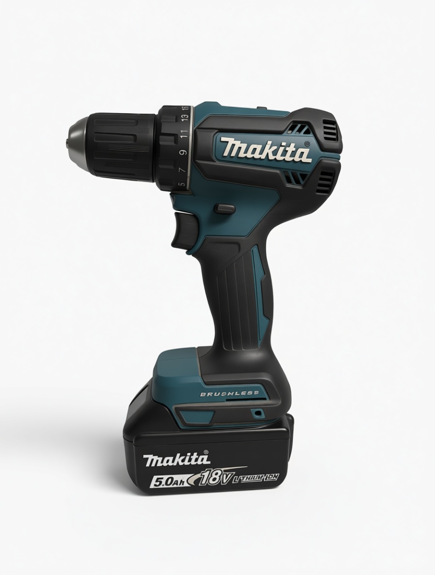 Makita 18V Drill Model free 3D printable STL