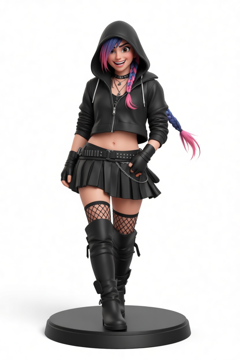 Girl with Hood 3D Figurine free 3D printable STL