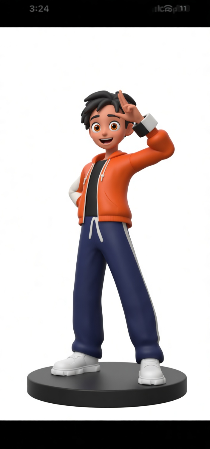 Teen Boy Figurine free 3D printable STL
