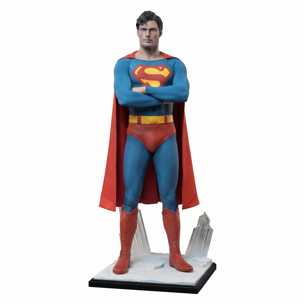 Superman Figurine free 3D printable STL