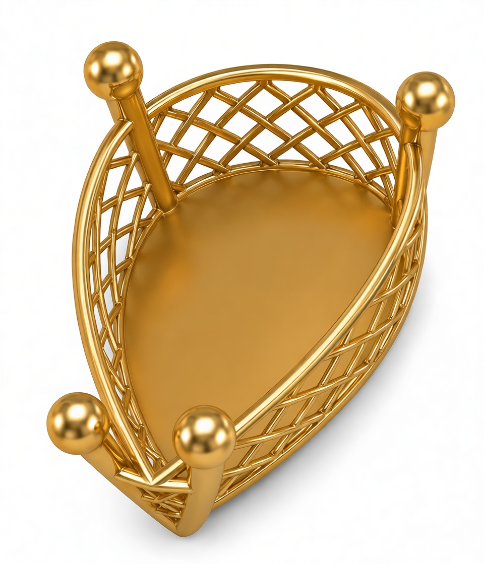 Decorative Crown Jewelry Setting free 3D printable STL