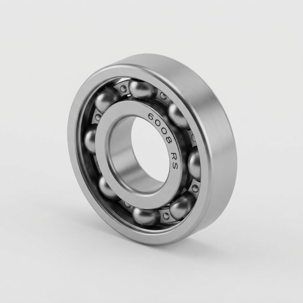 6008 RS Ball Bearing Model free 3D printable STL