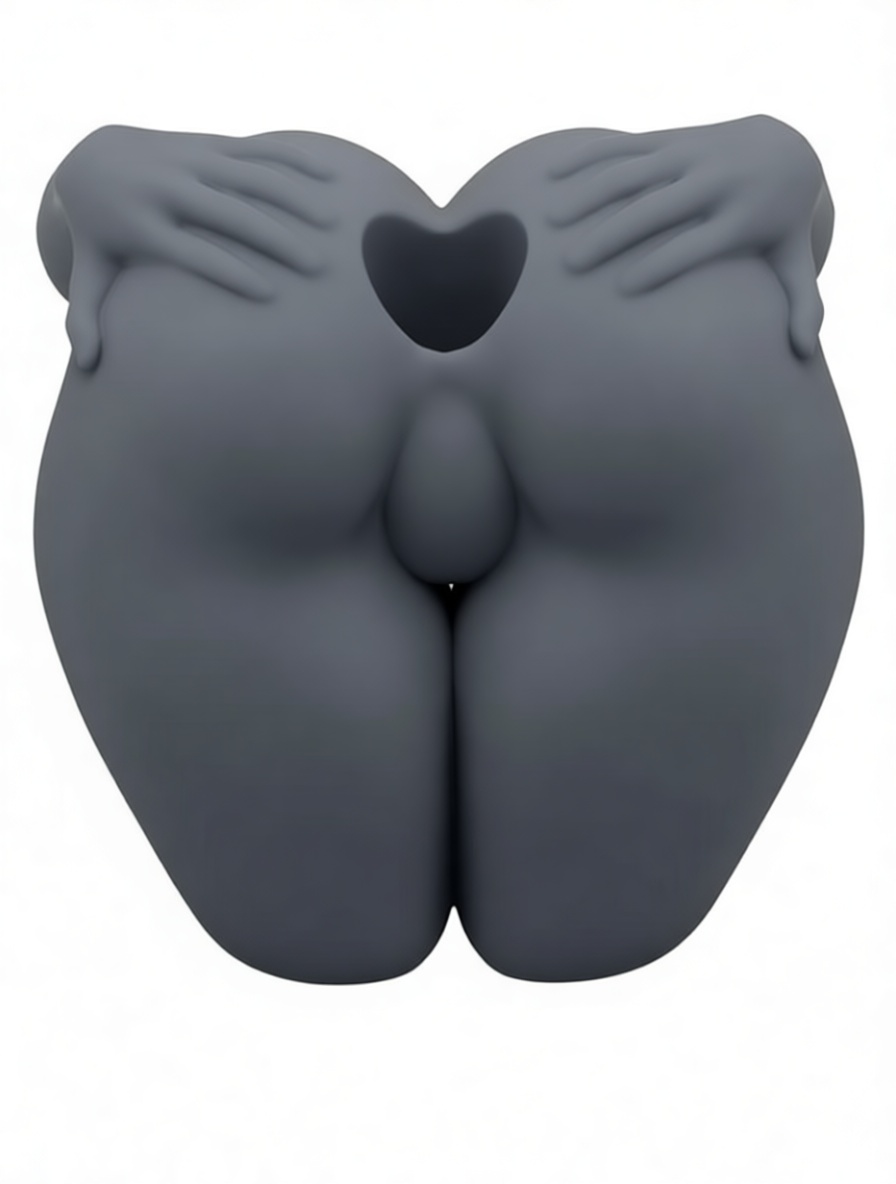 Abstract Heart Hands Sculpture free 3D printable STL