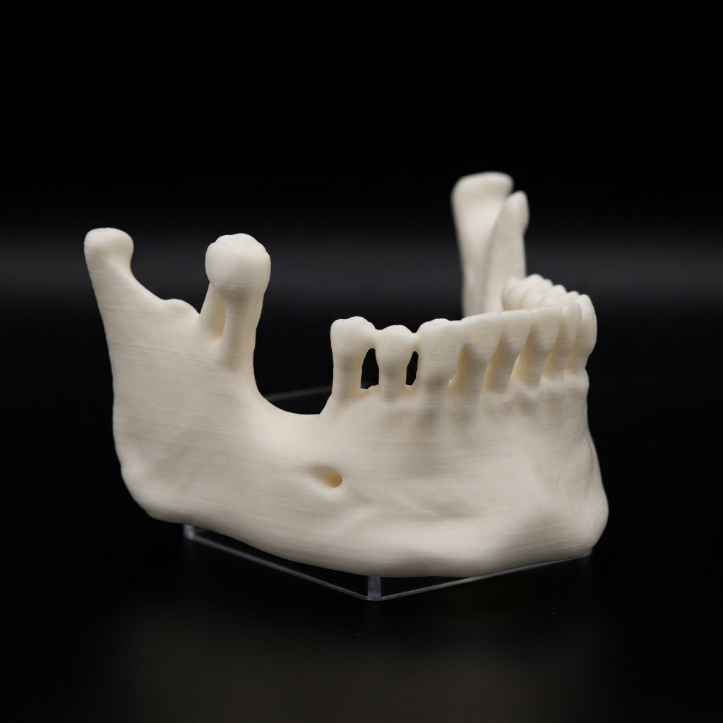 Human Mandible Model free 3D printable STL
