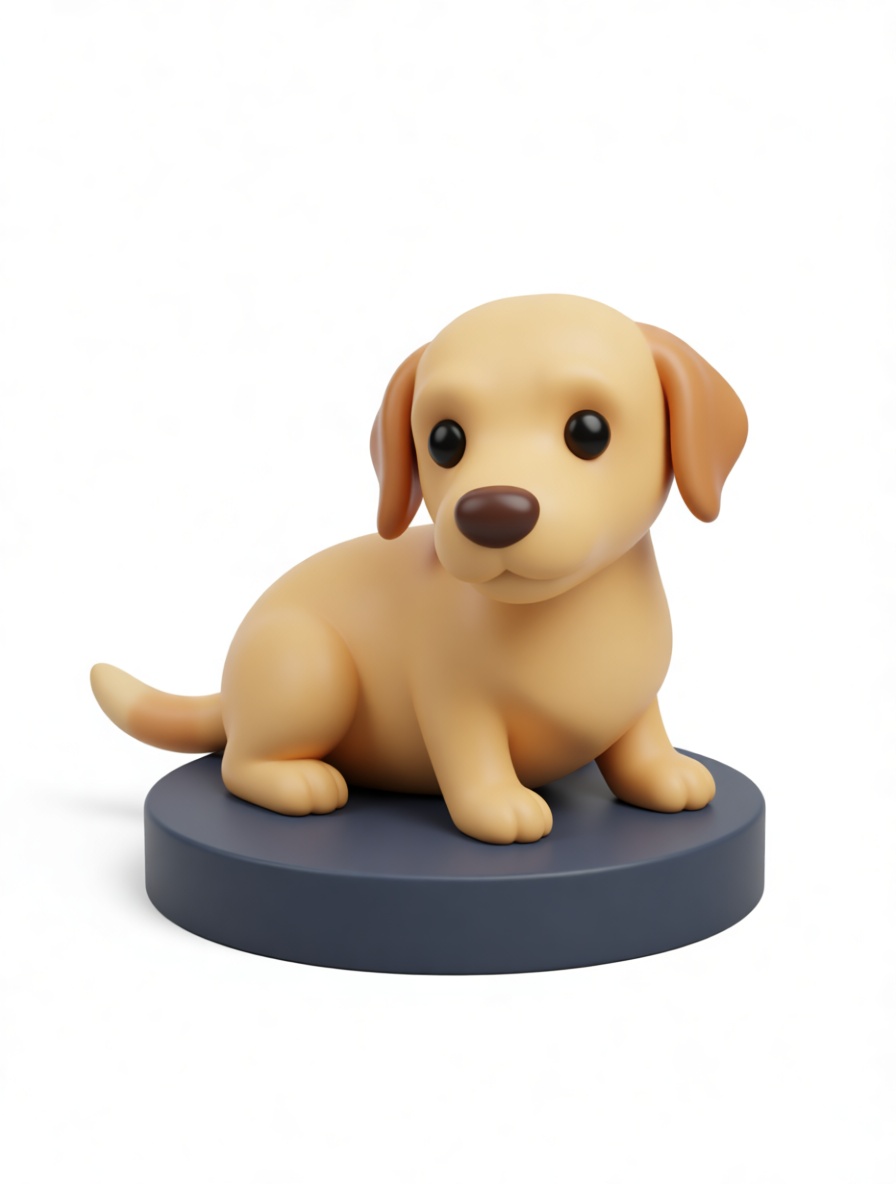 Labrador Retriever Figurine free 3D printable STL