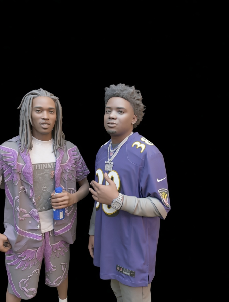 City Girls Duo Figurines free 3D printable STL