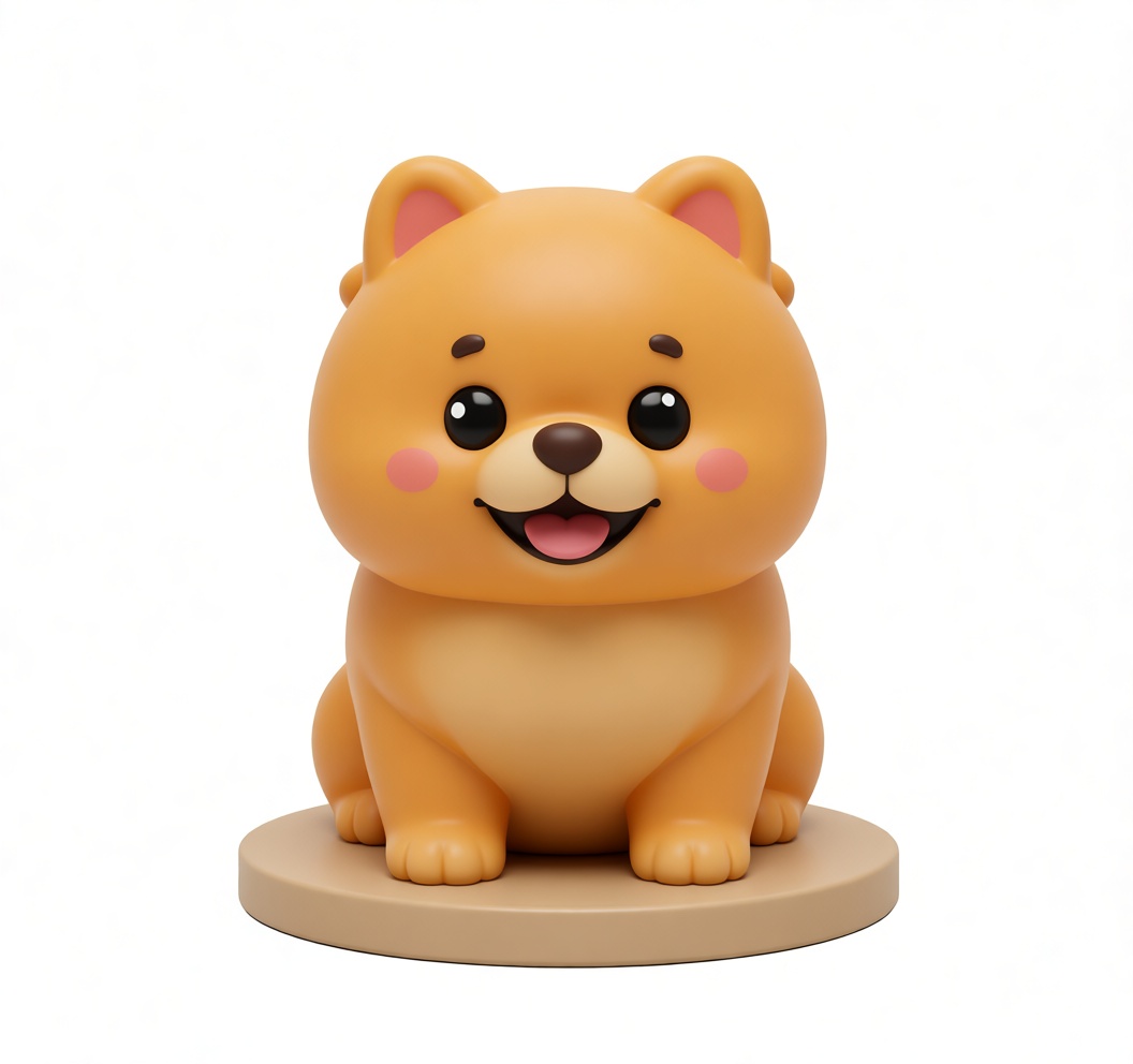 Shiba Inu Figurine - Free 3D Printable STL File