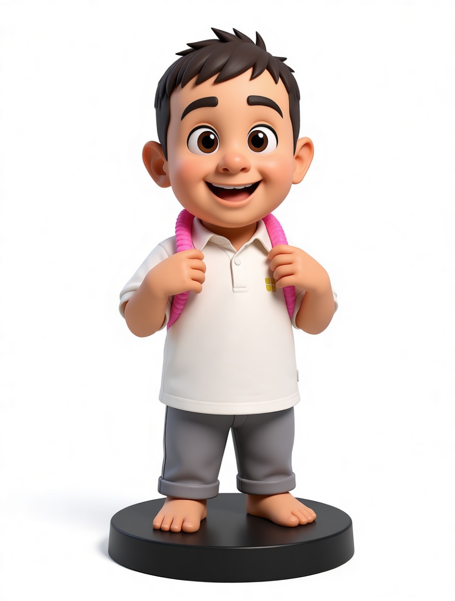 Happy Boy Figurine free 3D printable STL