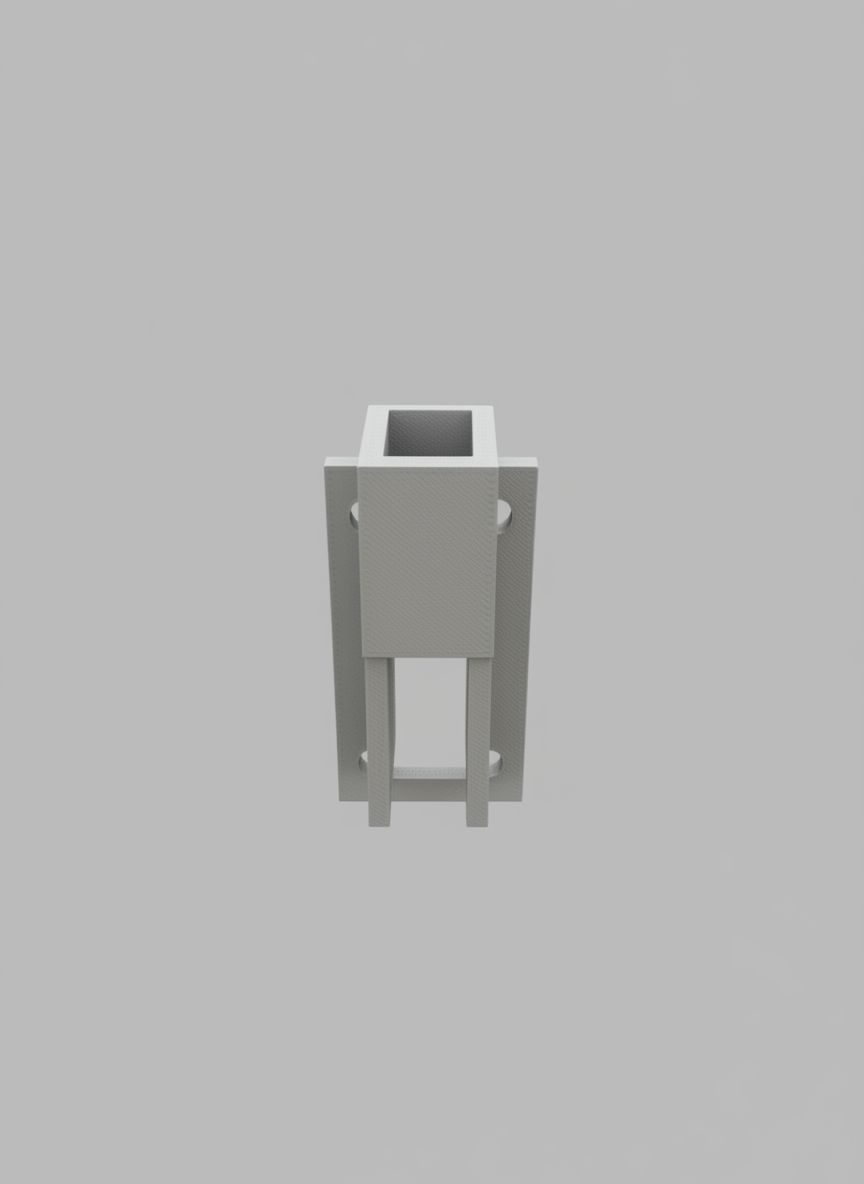 Rectangular Mounting Bracket free 3D printable STL