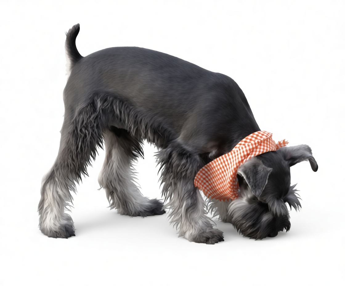 Schnauzer Dog Figurine free 3D printable STL