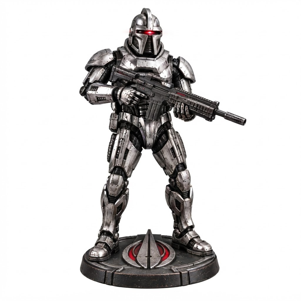 Cylon Centurion Figurine free 3D printable STL