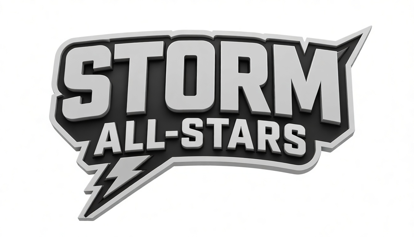 Storm All-Stars Logo free 3D printable STL