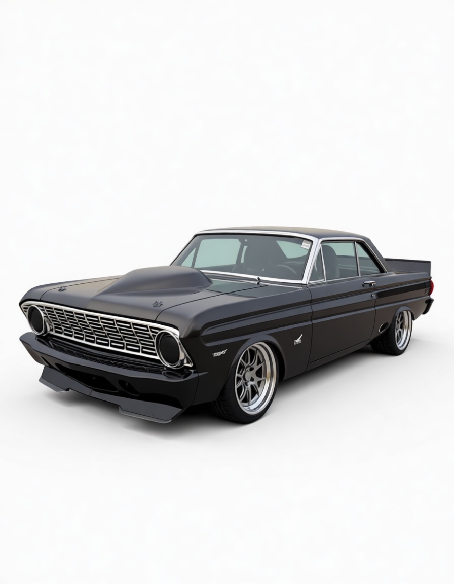 1965 Ford Falcon Ranchero Model free 3D printable STL