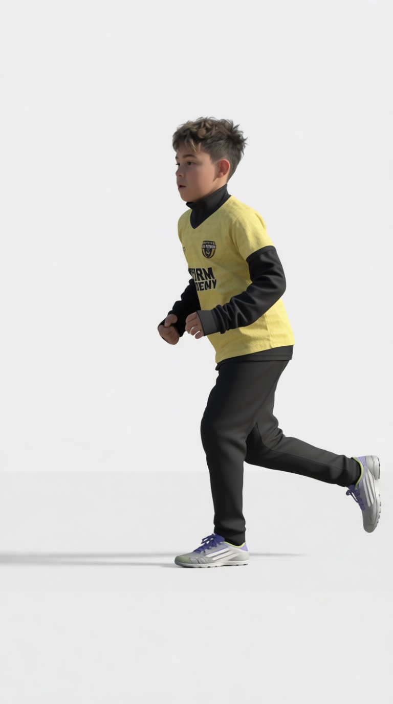 Running Boy Figurine free 3D printable STL
