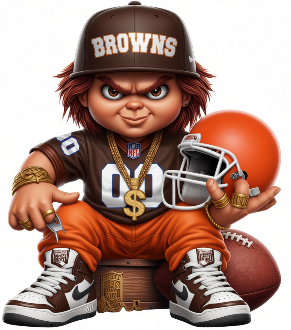 Cleveland Browns Figurine free 3D printable STL