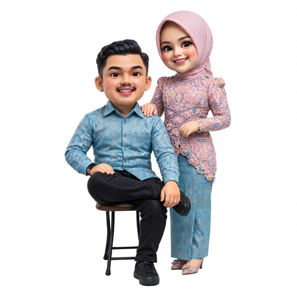 Custom Couple Figurines free 3D printable STL