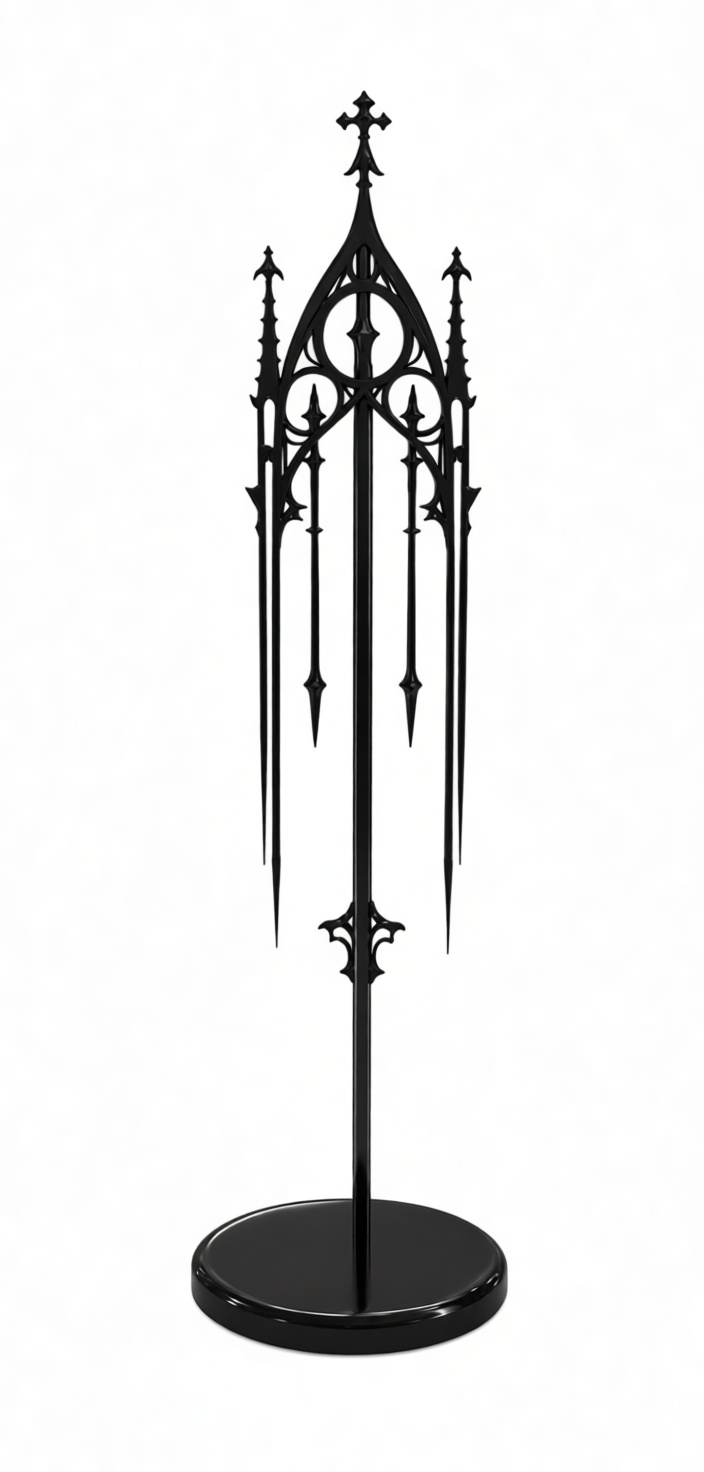 Gothic Style Spear Sculpture free 3D printable STL