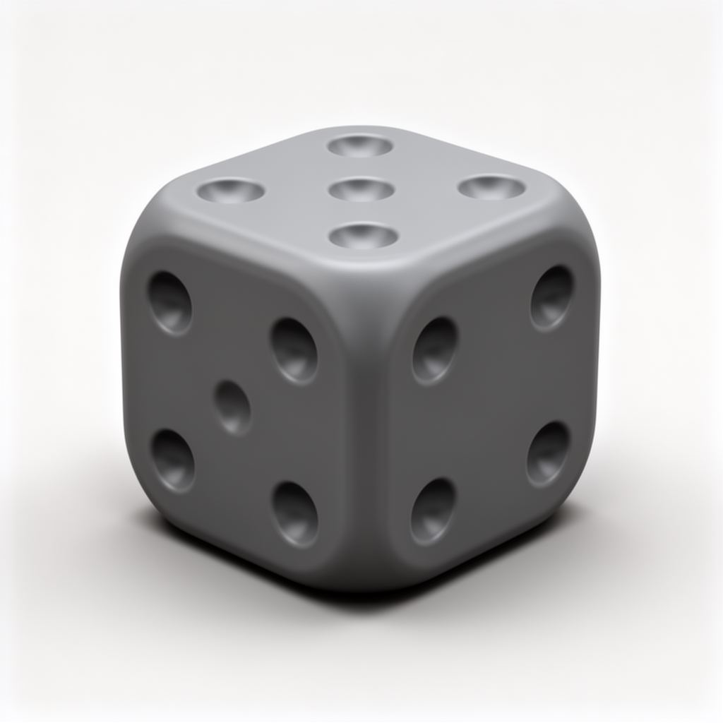 Gambling Dice Model free 3D printable STL