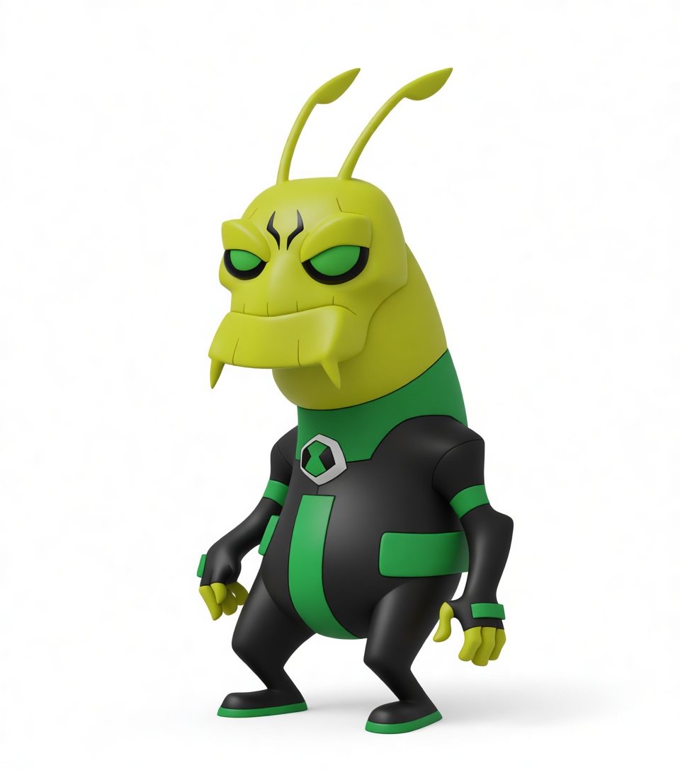 The Plumber Alien Figure free 3D printable STL