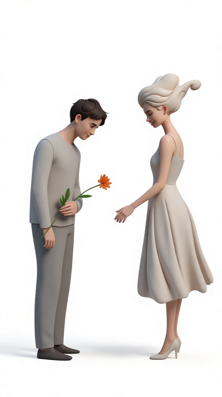 Romantic Couple Figurines free 3D printable STL