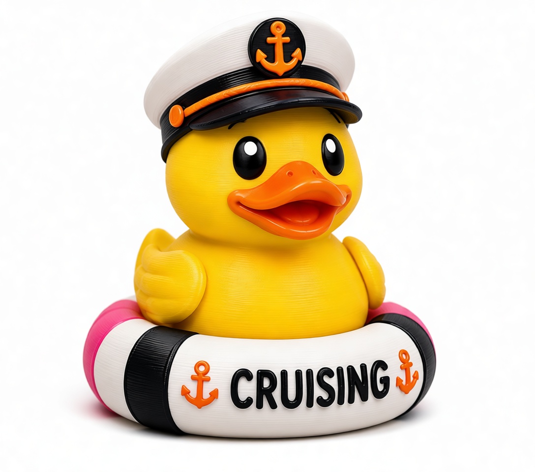 Sailor Duck Figurine free 3D printable STL