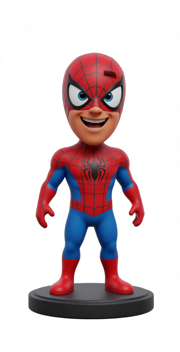 Spider-Man Stylized Figurine free 3D printable STL