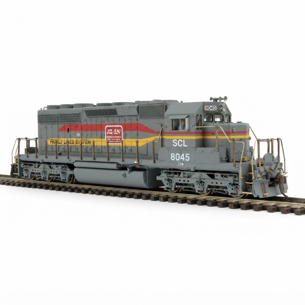 SCL 8045 Locomotive Model free 3D printable STL