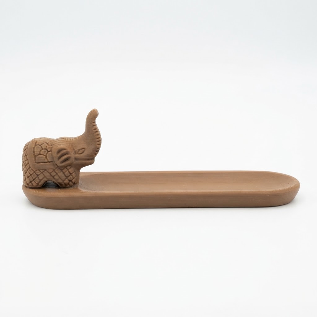 Elephant Incense Holder free 3D printable STL