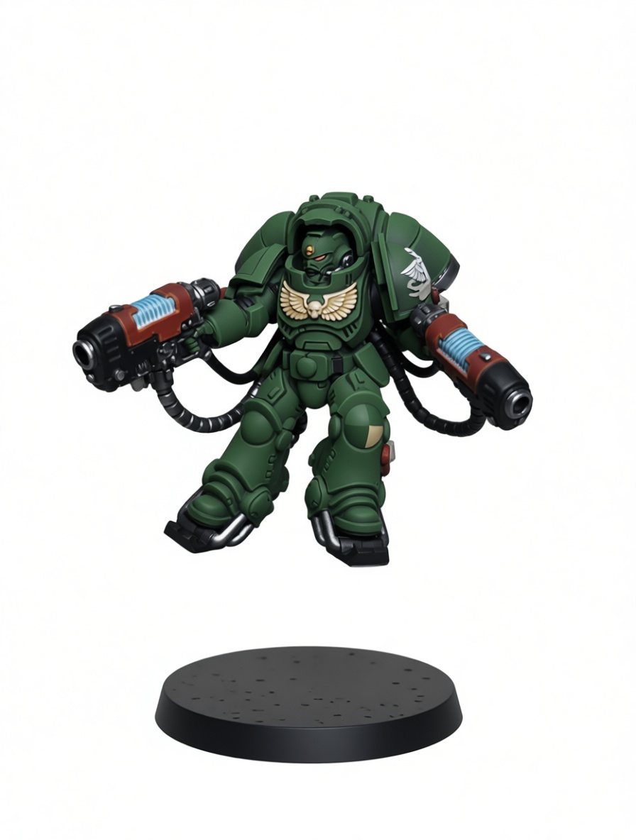 Space Marine Jump Pack Figurine free 3D printable STL