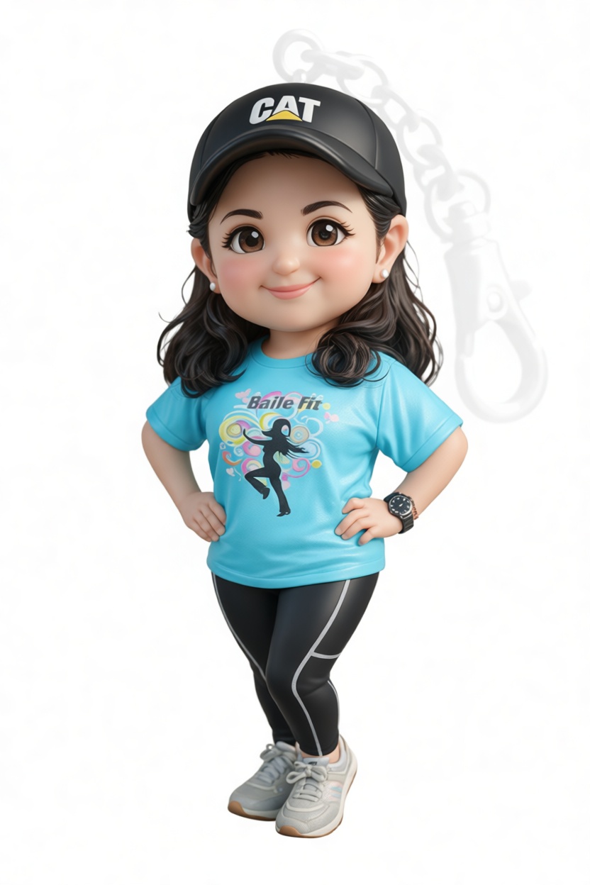 Baile Fit Woman Figurine free 3D printable STL