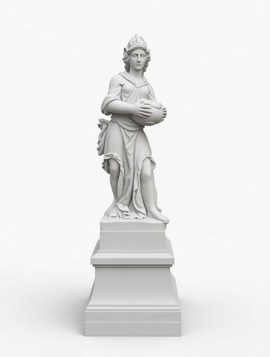 Roman Woman Statue free 3D printable STL
