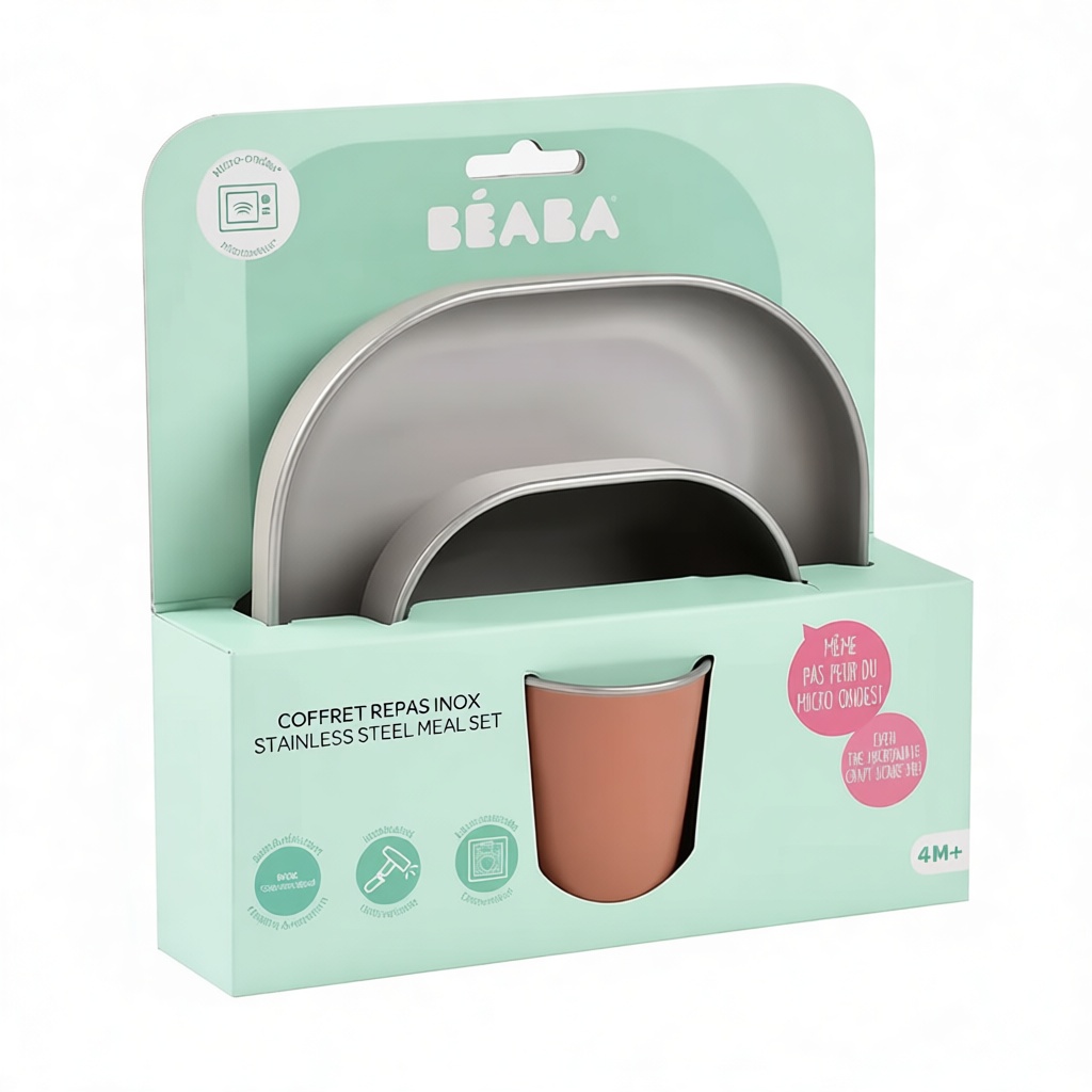 Beaba Stainless Meal Set free 3D printable STL