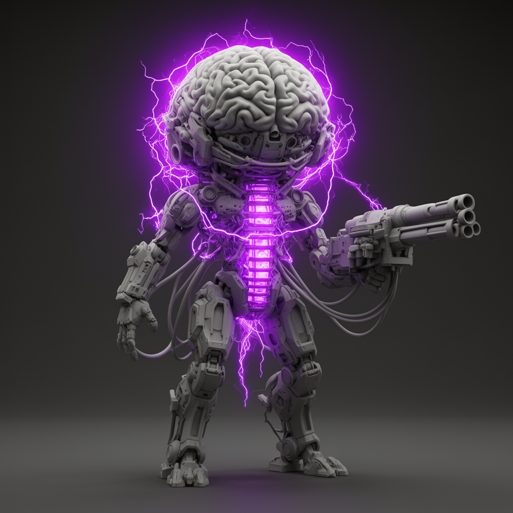 Chrome Zoanthrope Figurine free 3D printable STL