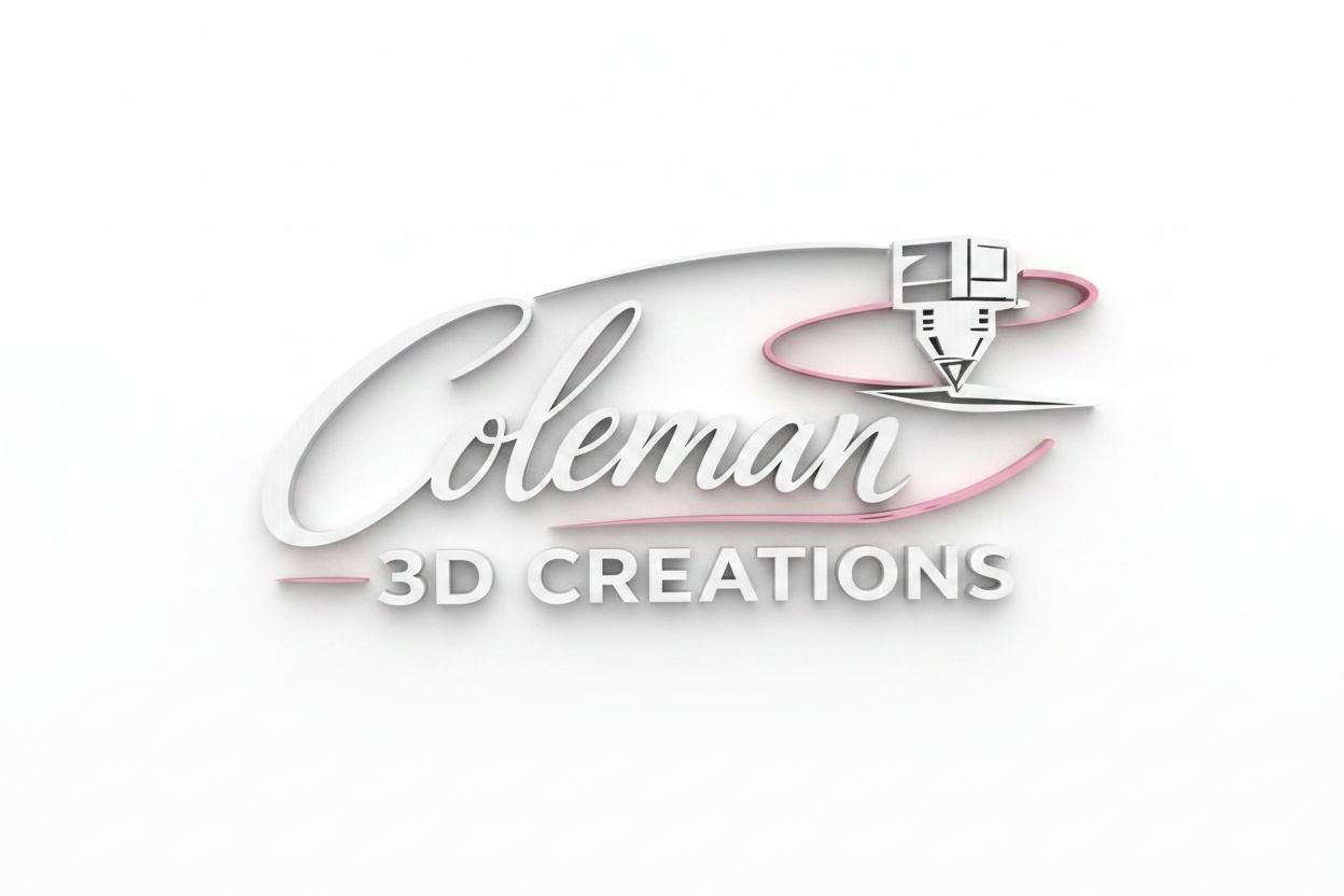 Coleman 3D Creations Logo free 3D printable STL