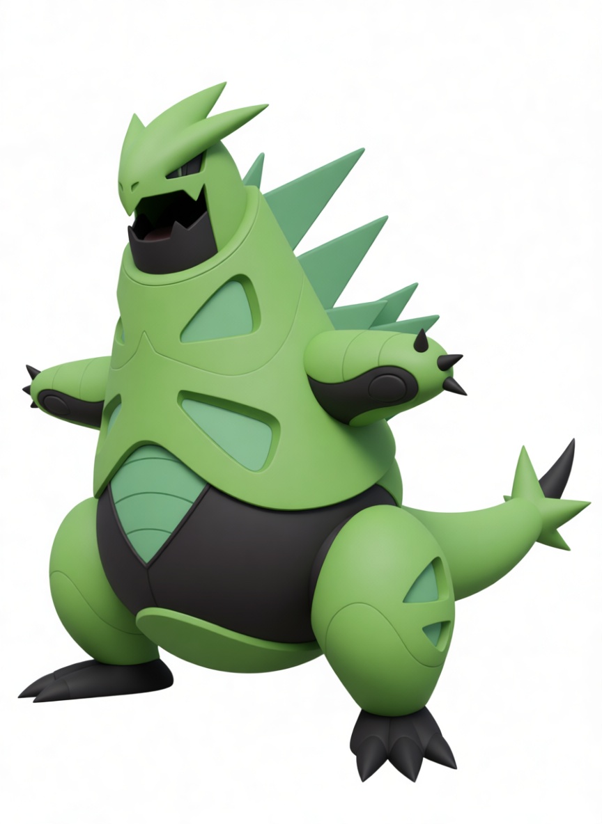 Tyranitar Pokemon Figurine free 3D printable STL