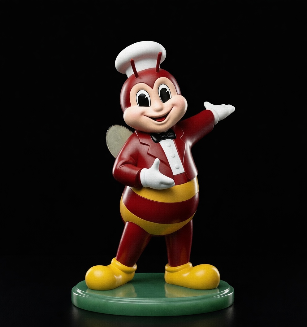 Jollibee Mascot Figurine free 3D printable STL