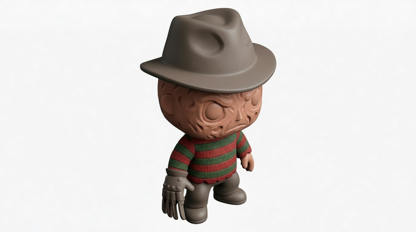 Freddy Krueger Figurine free 3D printable STL