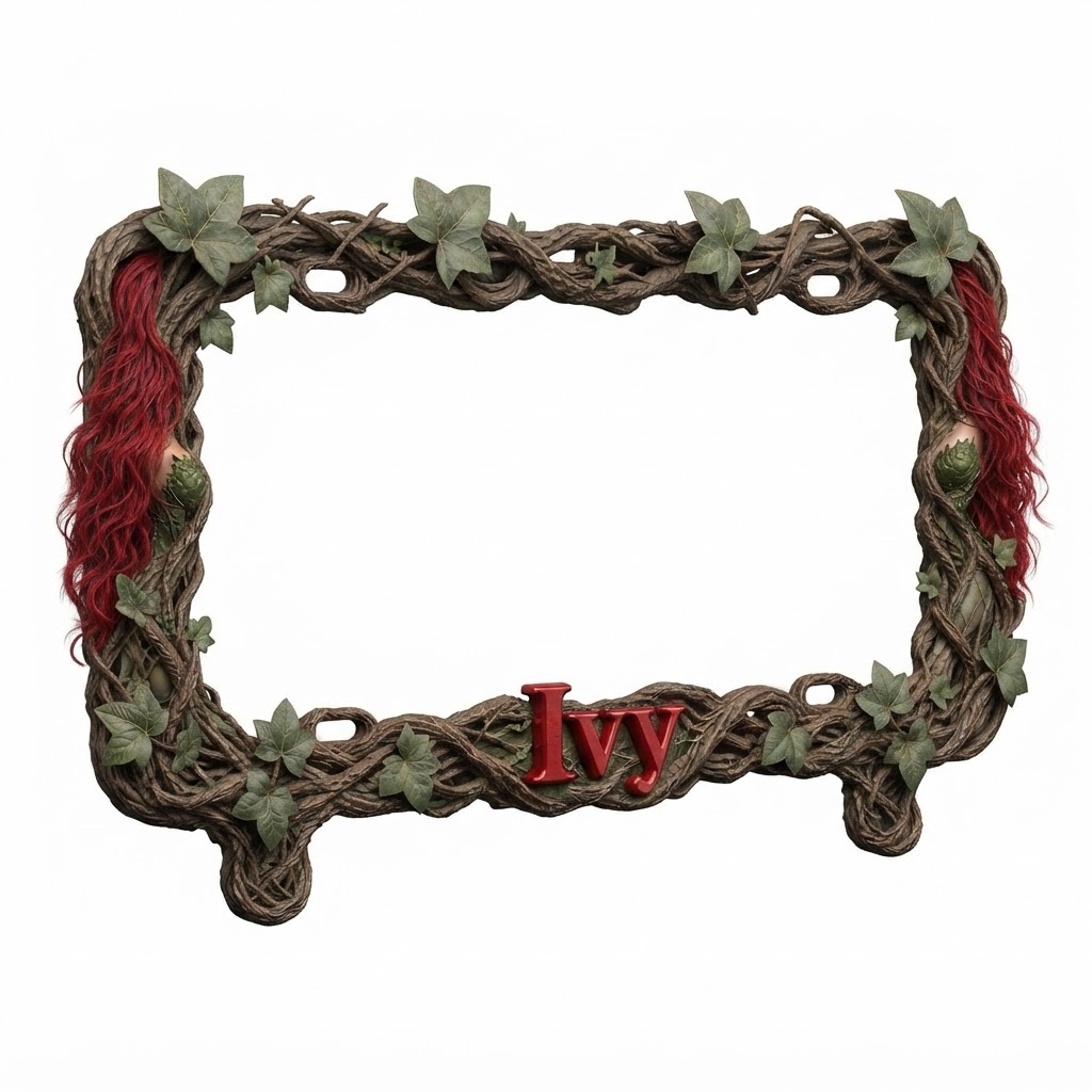 Poison Ivy Frame free 3D printable STL