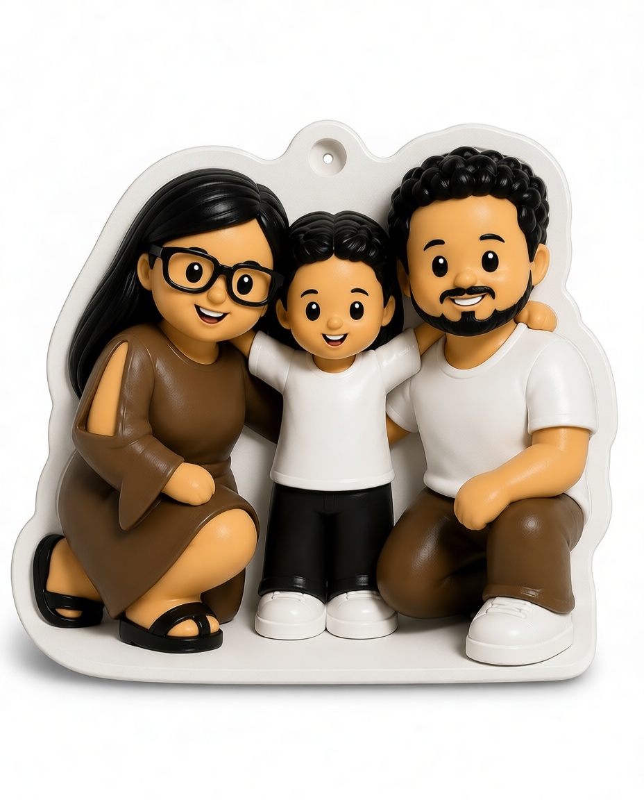 Family Group Figurine free 3D printable STL