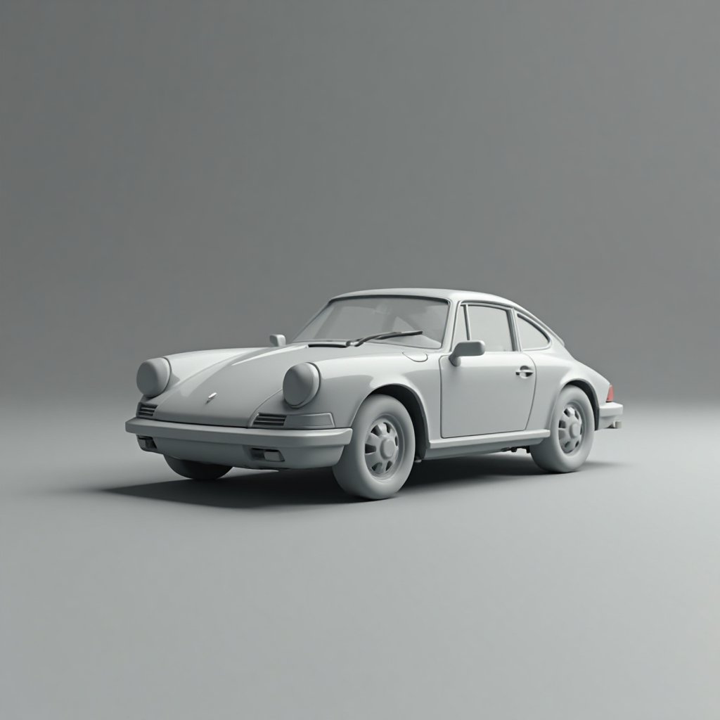 Porsche 911 Miniature Model free 3D printable STL