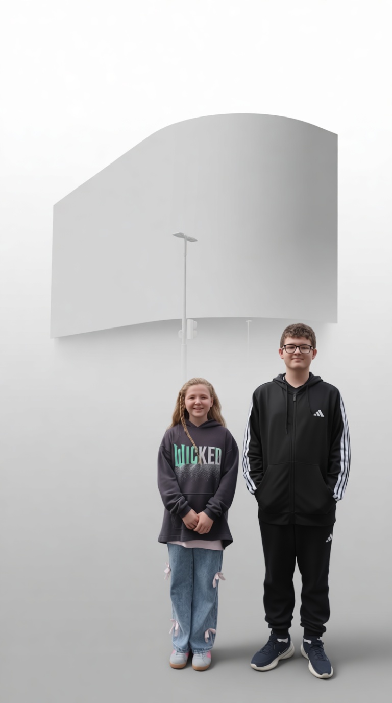 Casual Teenagers Figurine free 3D printable STL