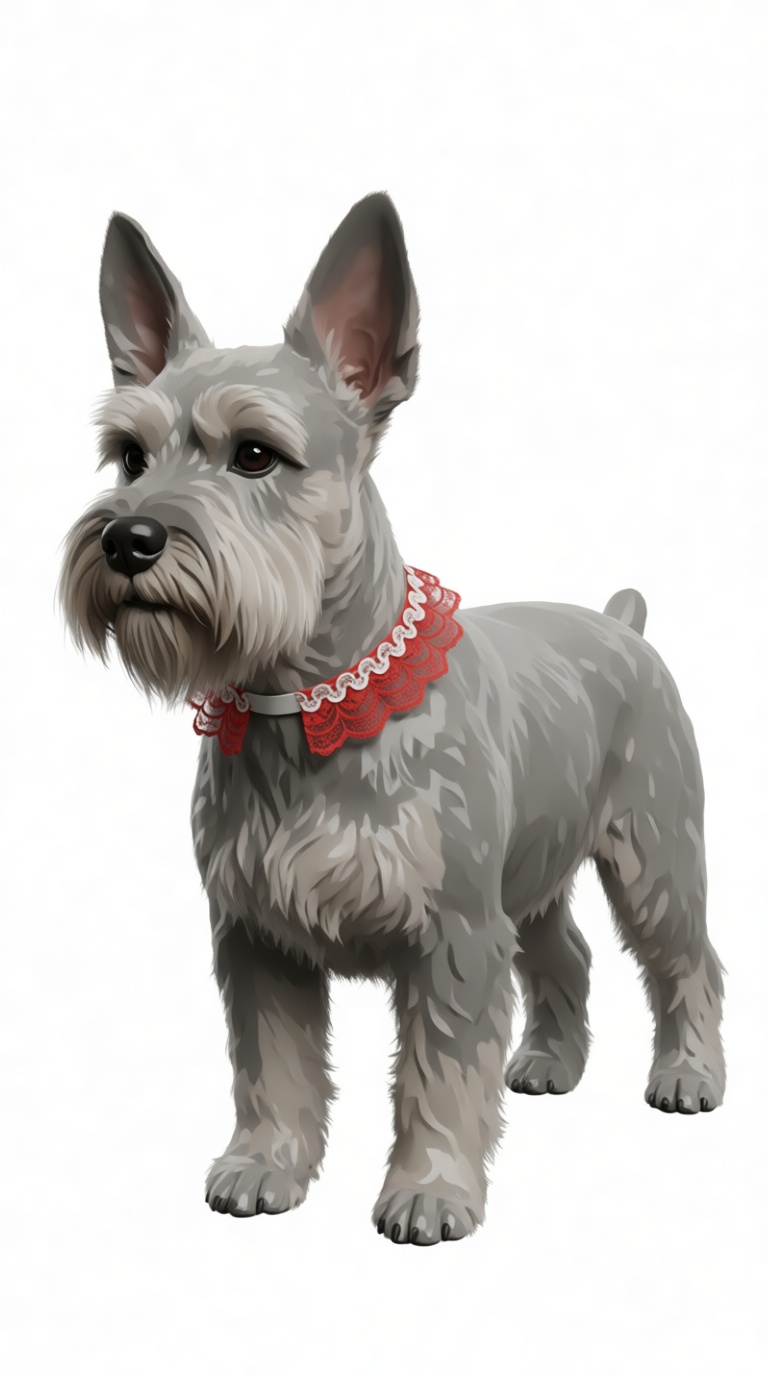 Scottish Terrier Figurine free 3D printable STL
