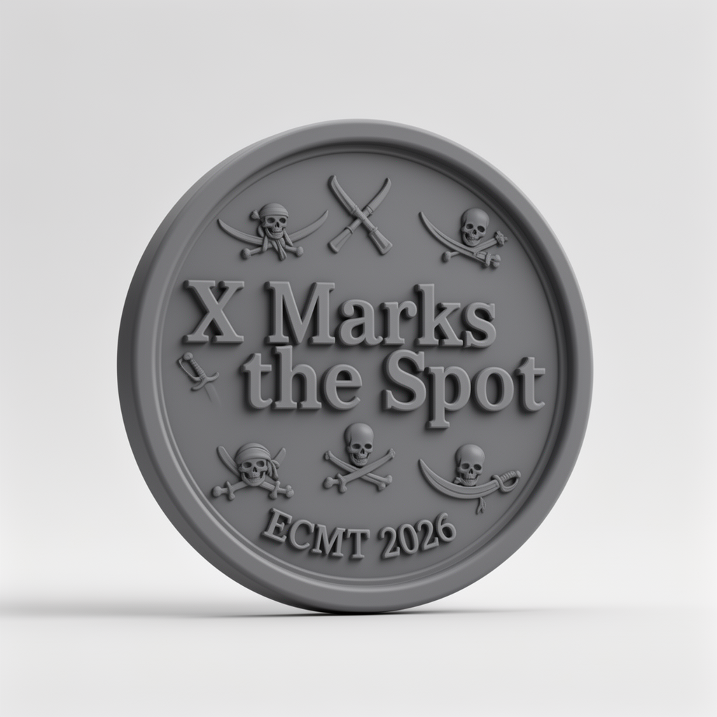 Pirate Coin Figurine free 3D printable STL