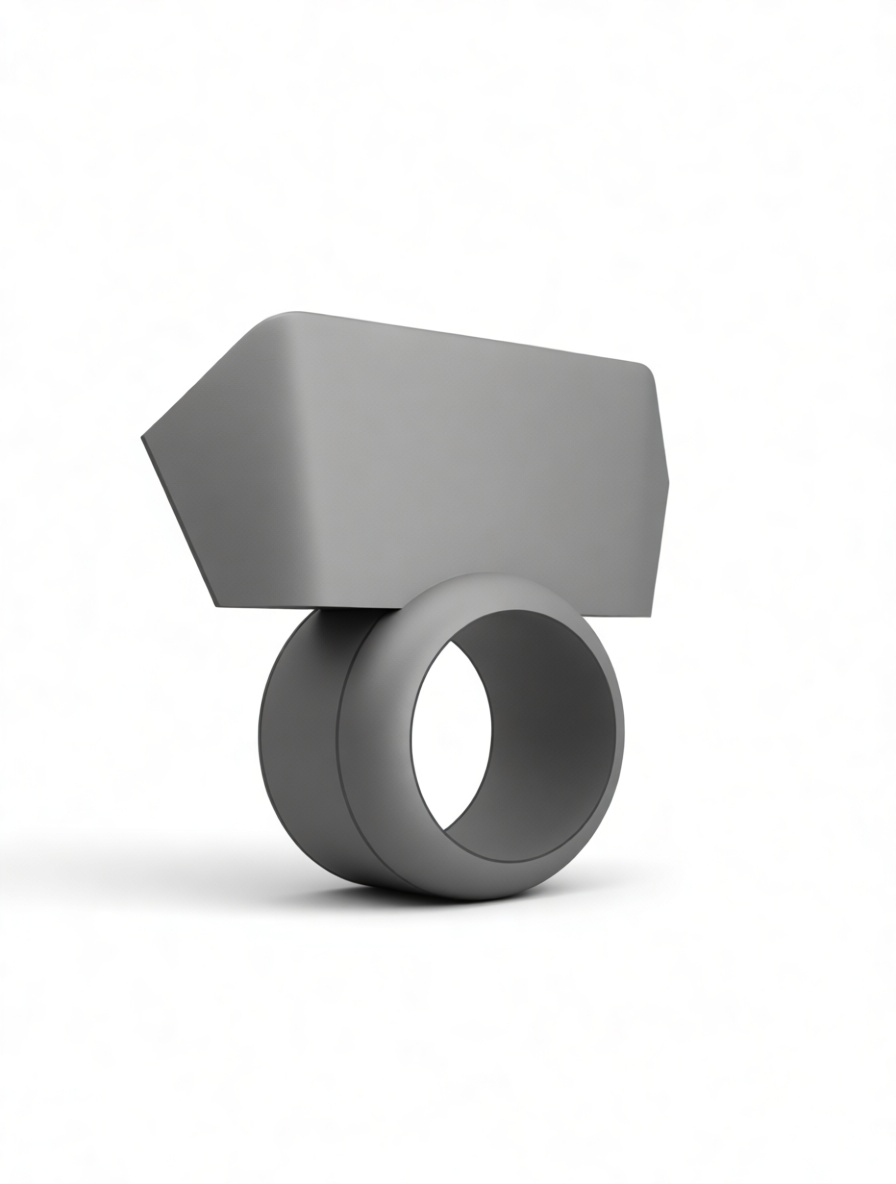 Modern Signpost Ring free 3D printable STL