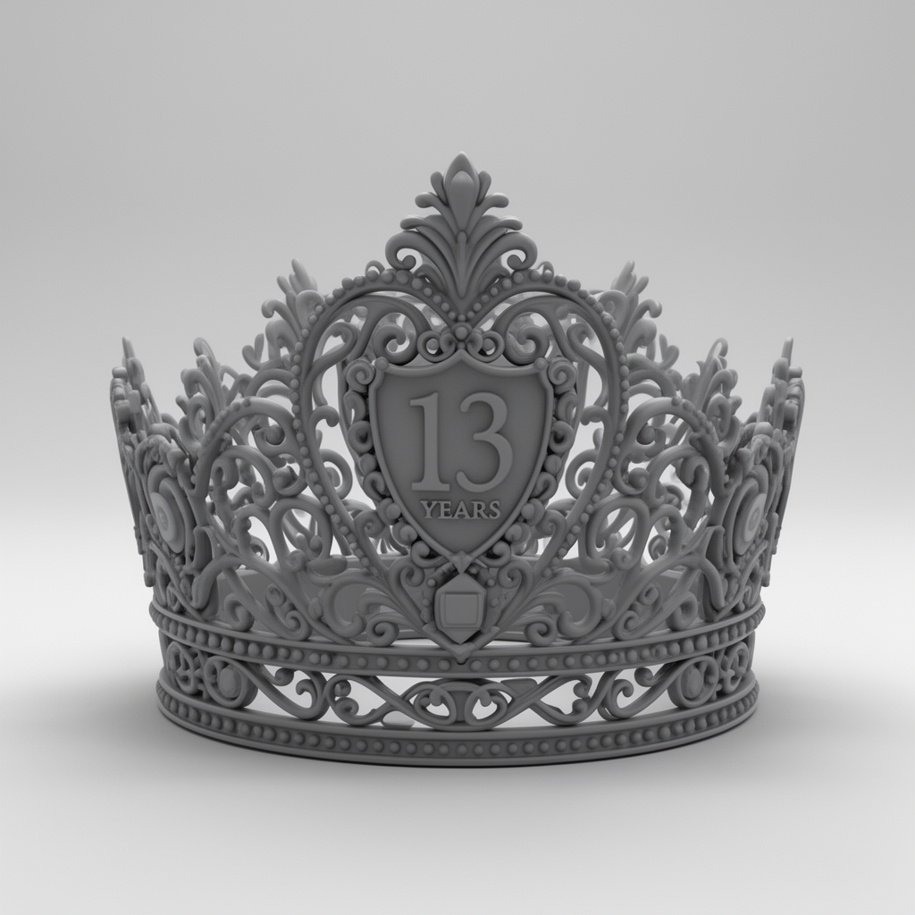 Princess Crown Figurine free 3D printable STL