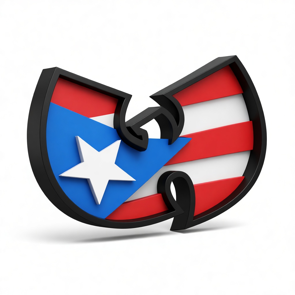 Wu-Tang Clan Puerto Rico Logo - Free 3D Printable STL File