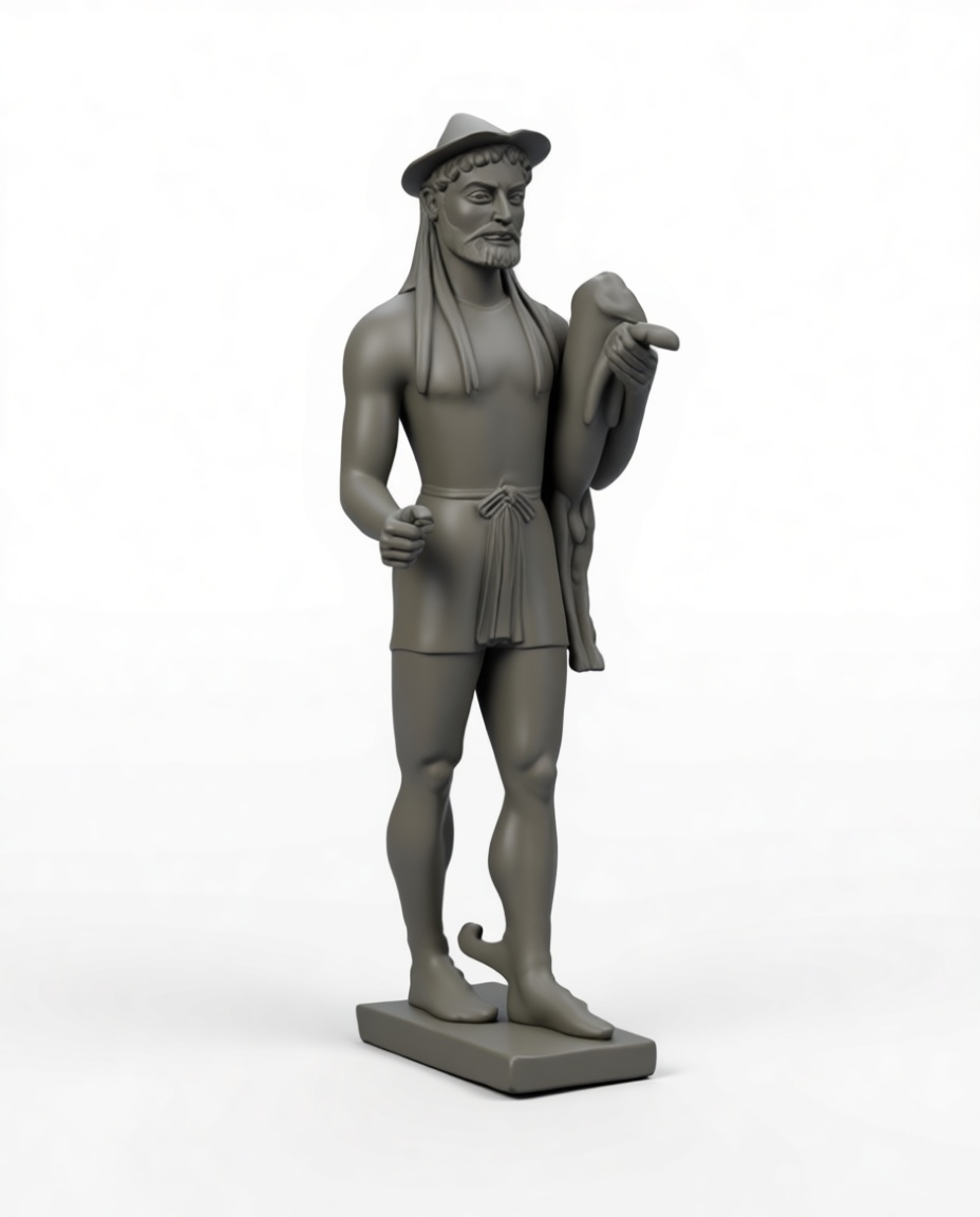 Antinous Statue Figurine free 3D printable STL